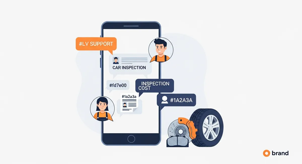 車検見積もりに関するよくある質問のイラスト