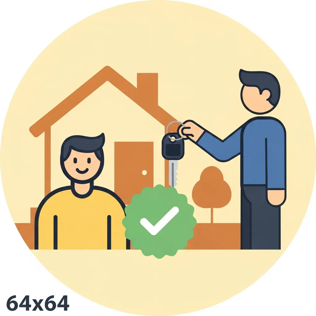 車検完了・納車のイラスト