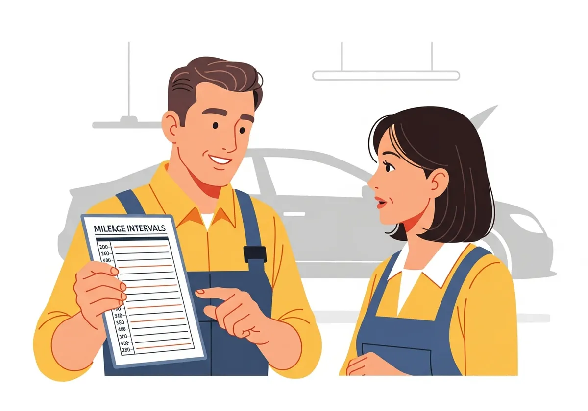 交換時期を説明するイラスト