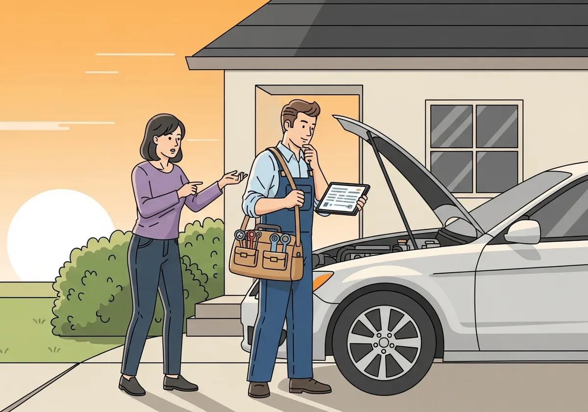 作業方法を案内するイラスト